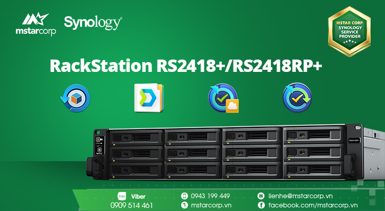 RackStation RS2418+​/​RS2418RP+