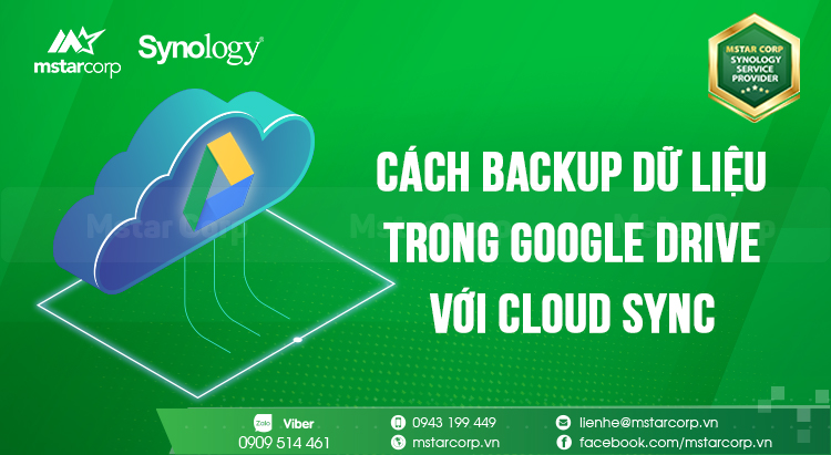 Hướng dẫn backup dữ liệu trong Google Drive với Cloud Sync 