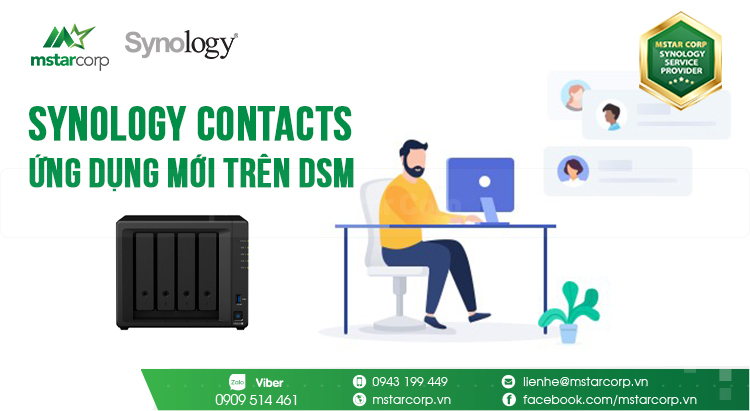 Synology Contacts - Ứng dụng mới trên DSM