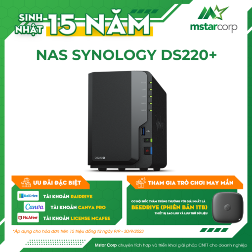 NAS SYNOLOGY DS220+
