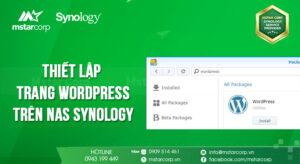 Hướng dẫn thiết lập trang web Wordpress trên NAS Synology