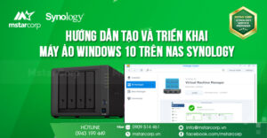 huong dan taoj va trien khai may ao windows 10 tren NAS Synology
