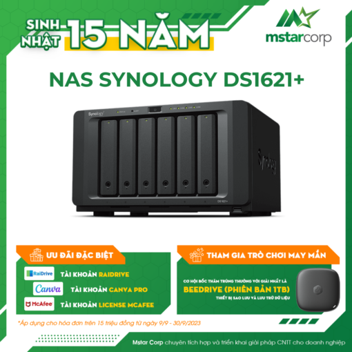NAS SYNOLOGY DS1621+