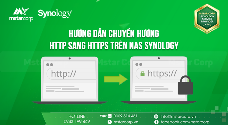 Hướng dẫn chuyển hướng HTTP sang HTTPS trên NAS Synology