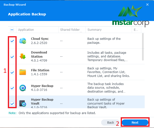Hướng dẫn backup dữ liệu từ NAS Synology lên Google Drive bằng Hyper Backup bước 8