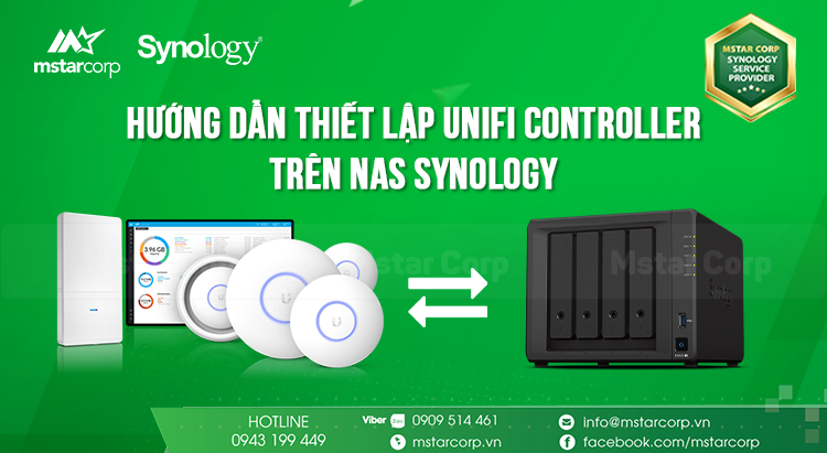 Hướng dẫn thiết lập Unifi Controller trên NAS Synology