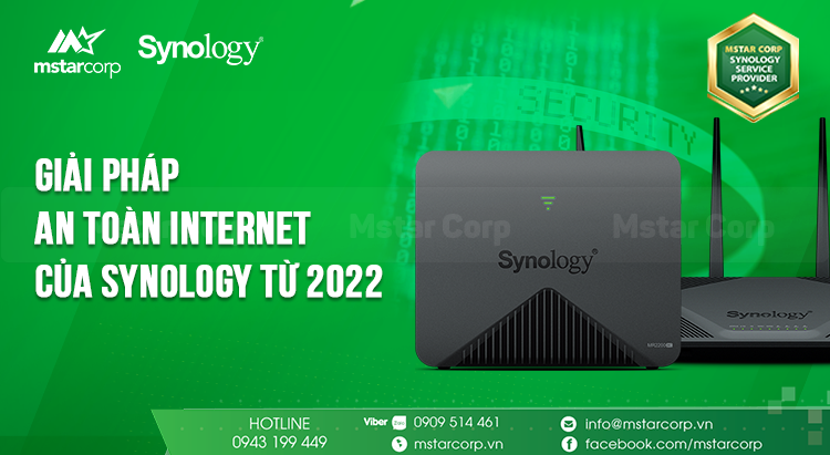 Giải pháp an toàn Internet của Synology từ 2022