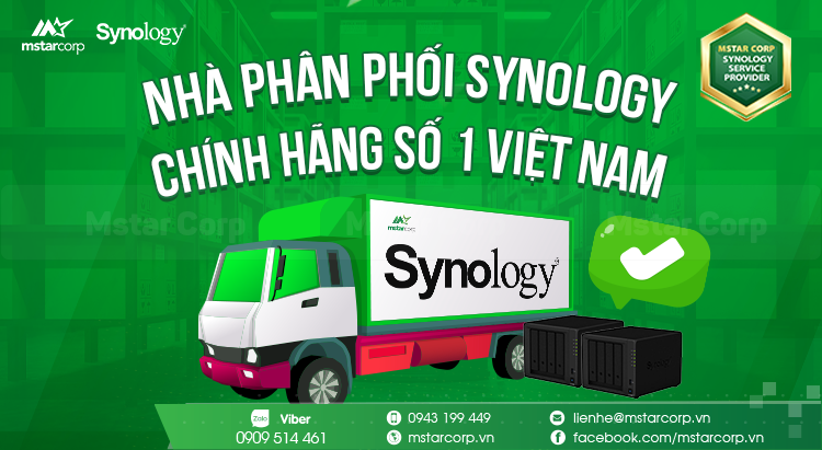 Nhà phân phối Synology chính hãng số 1 Việt Nam