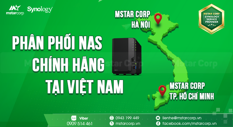 Phân phối NAS chính hãng tại Việt Nam