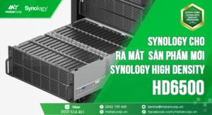 Synology cho ra mắt sản phẩm mới Synology High Density HD6500