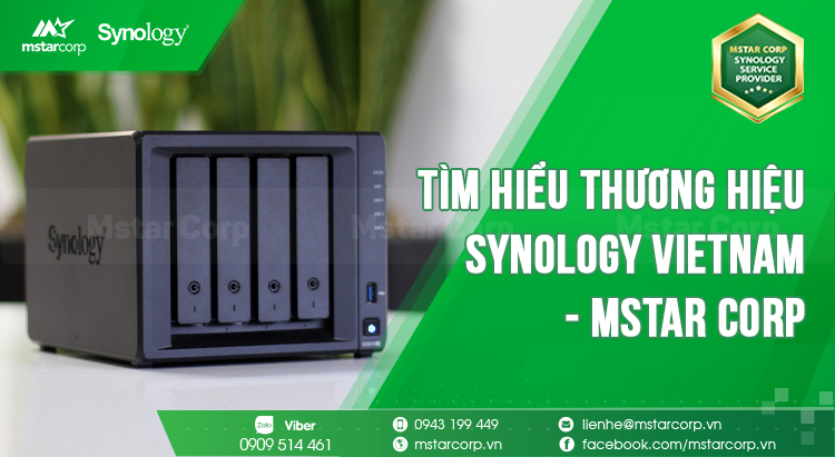 Tìm hiểu về thương hiệu Synology Vietnam – Mstar Corp