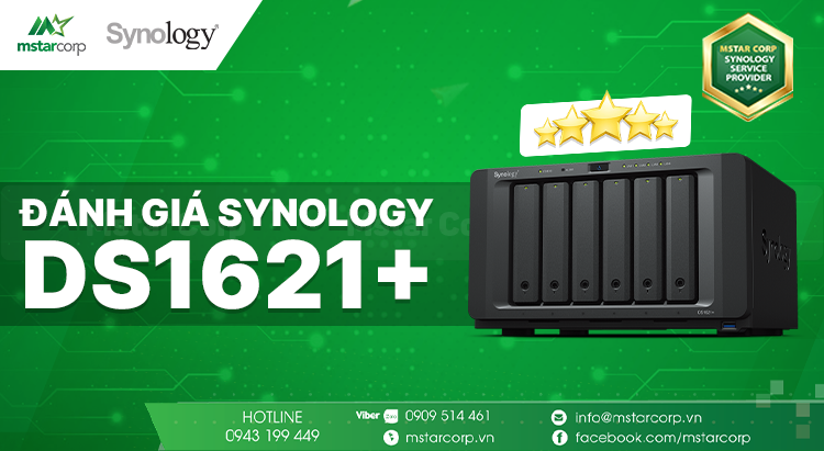 Đánh giá về Synology DS 1621+