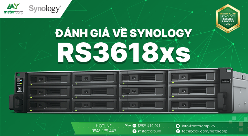 Đánh giá về Synology RS3618xs