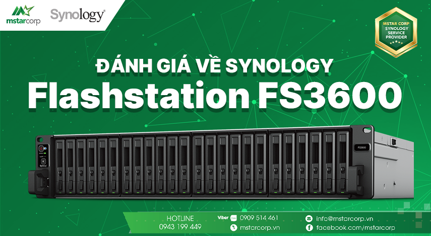 Đánh giá về Synology Flashstation FS3600