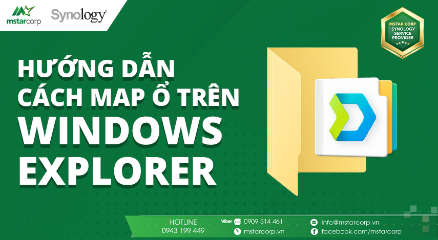 HƯỚNG DẪN CÁCH CÁCH MAP Ổ TRÊN WINDOWS EXPLORER