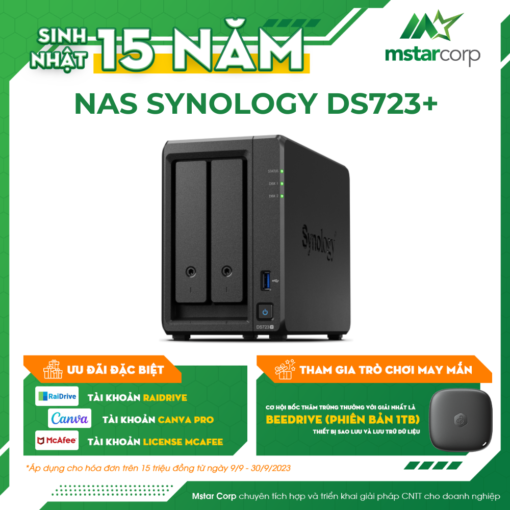 NAS SYNOLOGY DS723+