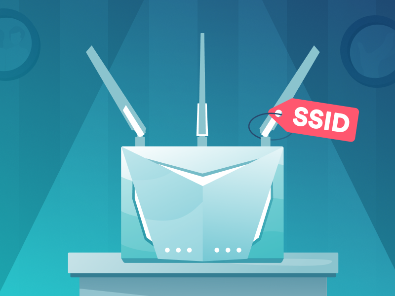 SSID là tên chính của mạng cục bộ không dây bao gồm mạng WiFi gia đình và WiFi công cộng