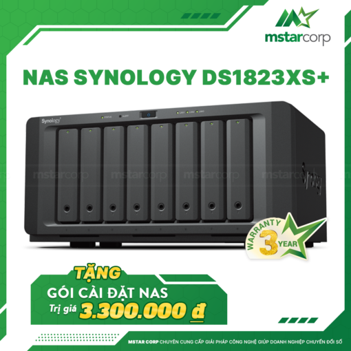 Thiết bị lưu trữ NAS cho doanh nghiệp DS1823xs+