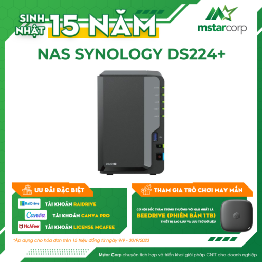 NAS SYNOLOGY DS224+