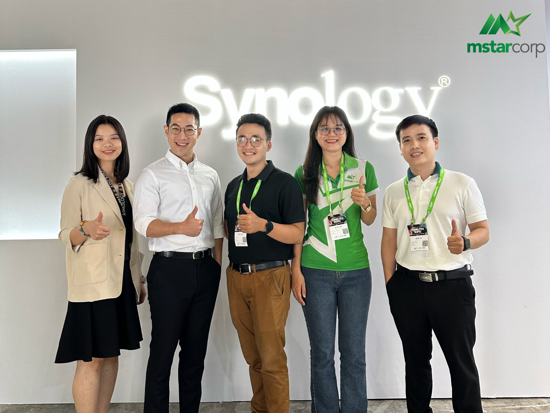 Mstar Corp là đối tác chiến lược hàng đầu của Synology tại Việt Nam