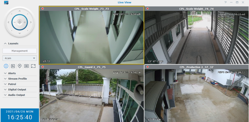 Hướng dẫn cách Live view trên Surveillance Station