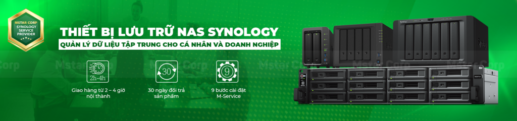 Thiết bị NAS Synology - Thiết bị lưu trữ hiện đại, dễ dàng mở rộng dung lượng