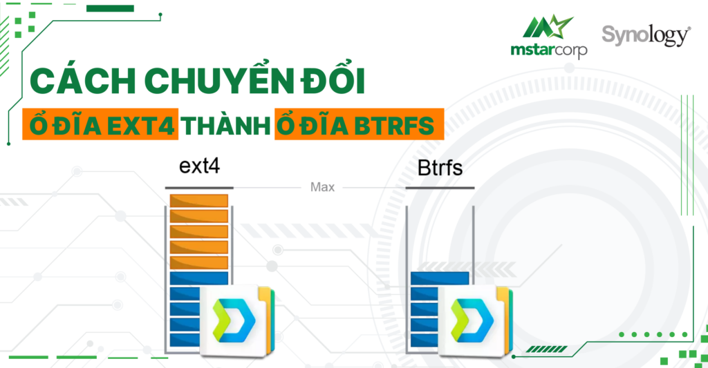 Cách chuyển đổi ổ đĩa ext4 thành ổ đĩa Btrfs