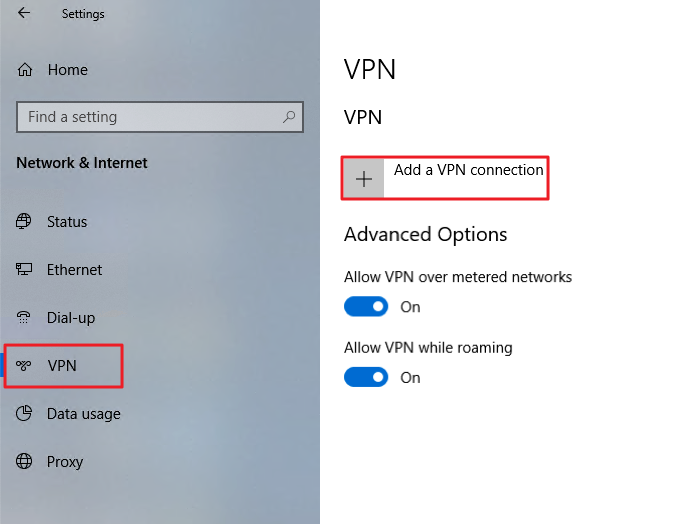 Cách kết nối với VPN Server của Synology qua máy tính Windows: Thiết lập kết nối VPN PPTP và L2TP/IPSec buoc71 1
