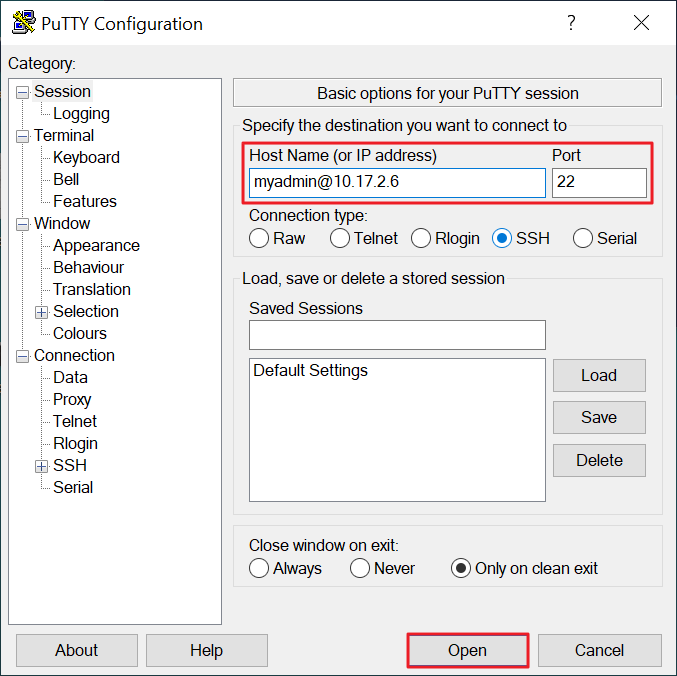 Đăng nhập từ các phiên bản Windows cũ hơn để đăng nhập vào DSM/SRM với quyền root qua SSH