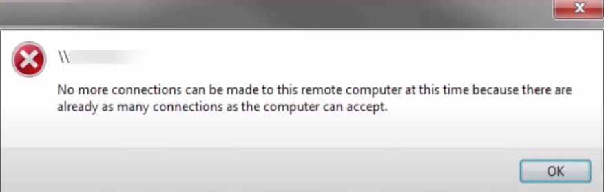 Triệu chứng lỗi No more connections can be made to this remote computer […]