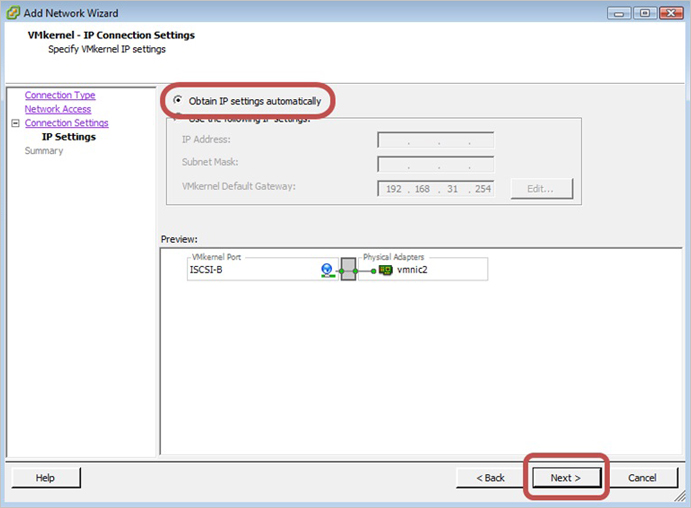 Cách sử dụng iSCSI Targets trên VMware ESXi Server