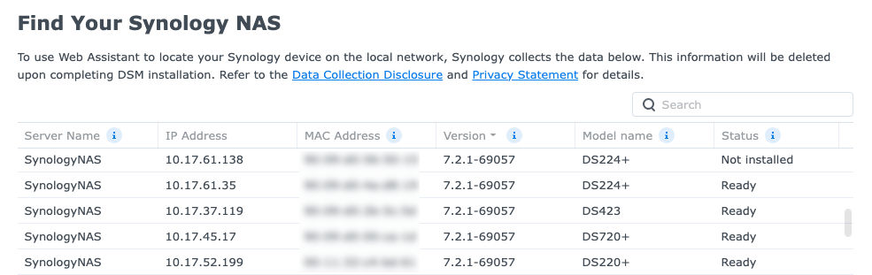 Cách kiểm tra phiên bản DSM trên NAS Synology